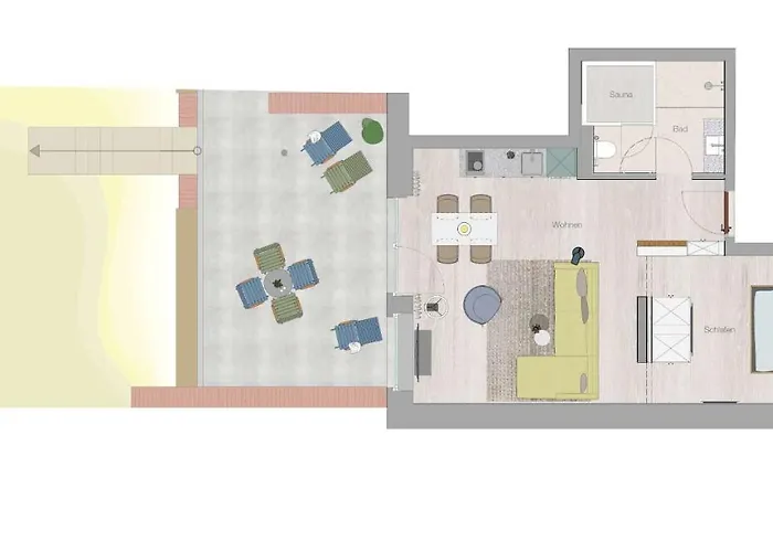 アパート Toewerhus - Seestern